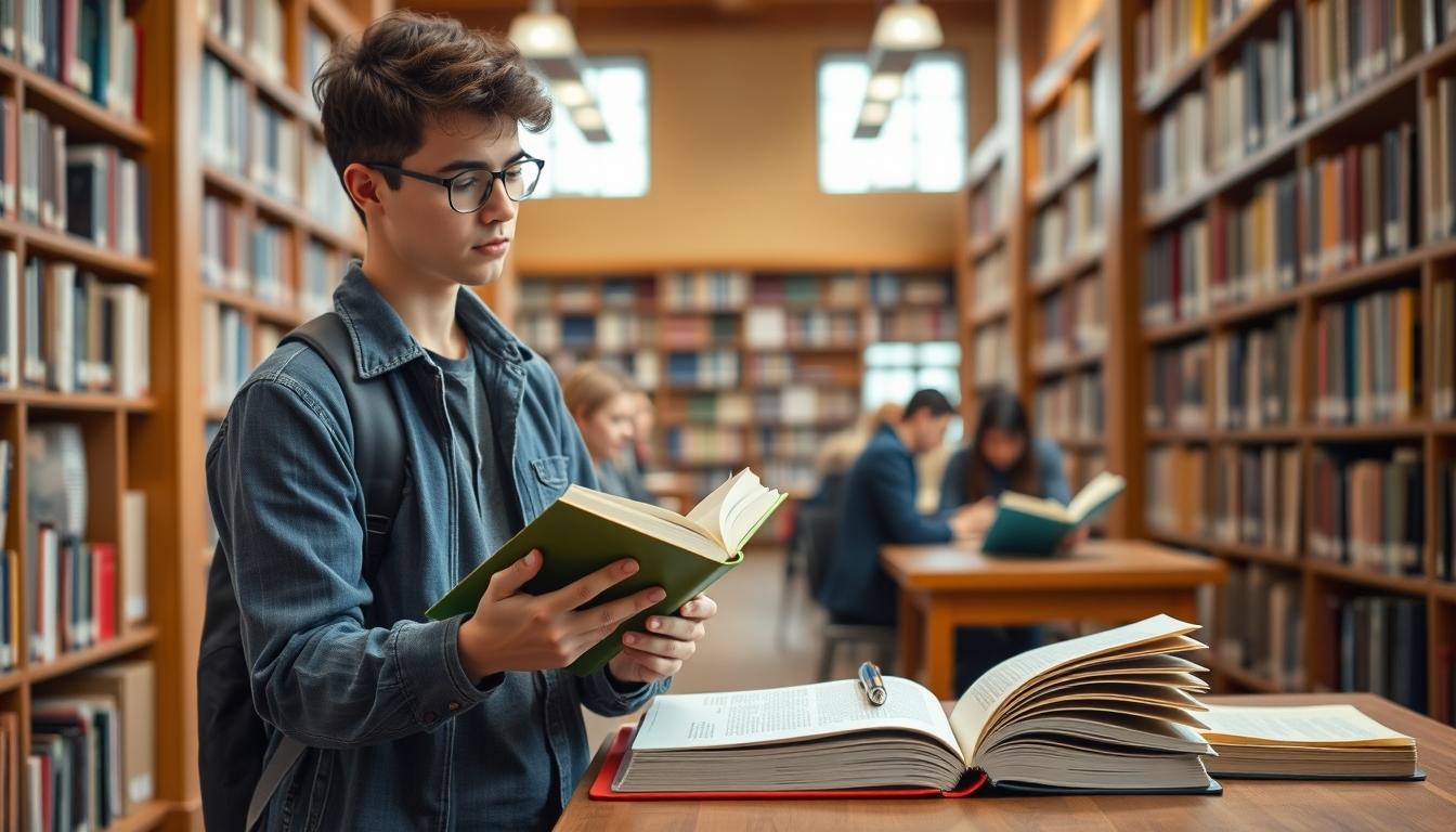 Modern university campus for students